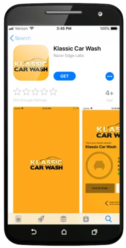 Download the Klassic Car Wash Phone Application